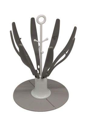 Béaba klappbarer Flaschenständer für 8 Flaschen und Zubehör Flaschentrockner