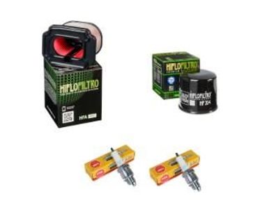 Wartungssatz ?lftilterset Z?ndkerzen spark splug passt an Yamaha Mt-07 700 14-16