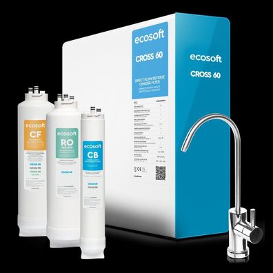 BWT Ecosoft CROSS60 Umkehrosmose Osmose Osmoseanlage Trinkwasser MO3400PECO