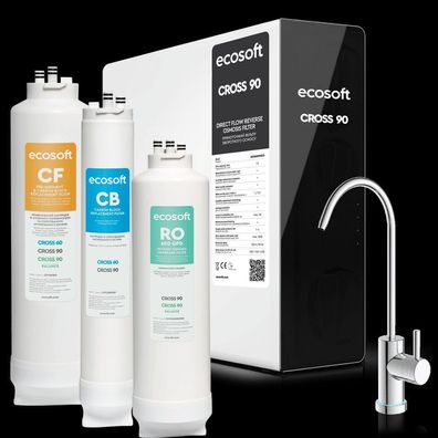 BWT Ecosoft CROSS90 Umkehrosmose Osmose Osmoseanlage Trinkwasser MO3600PECO