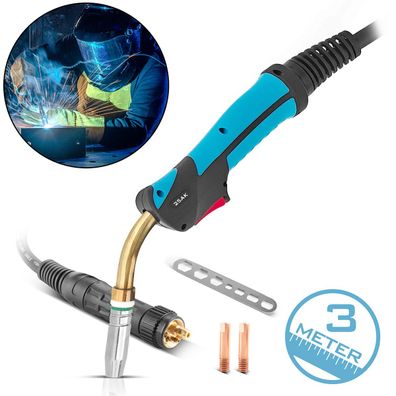 Stahlwerk Schweißbrenner AK25 inklusive 3 Meter Schlauchpaket Schweißzubehör