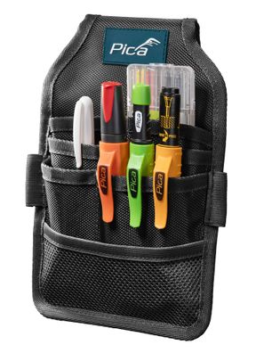 Pica Master Belt Gürteltasche mit Tieflochmarker & Permanentmarker