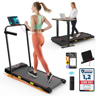 FunLife F4 Walking Pad mit Steigung, Laufband für Zuhause klappbar