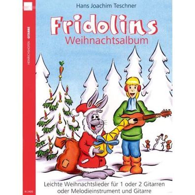 Fridolins Weihnachtsalbum 1-2 Gitarren Noten