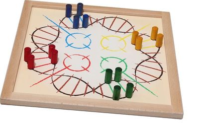 Würfelspiel Vis-A-Vis magnetisch groß 50 x 50 cm
