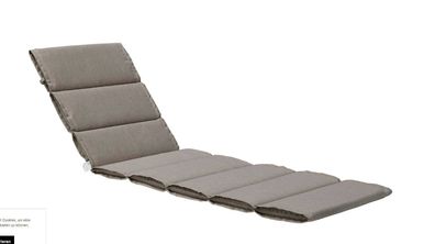 SMELL Rollliegenauflage 200cm x 60cm x 4 cm Dessin 8002 sand meliert