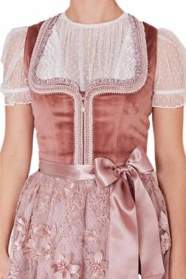 Krüger Dirndl Emery 50cm Länge rosa