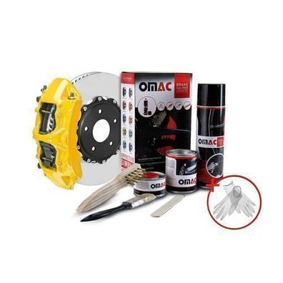 OMAC Bremssattellack Bremssattelfarbe California Gelb Auto Lack Set Tuning