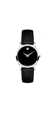 Movado Museum Classic Damenuhr schwarz 607015