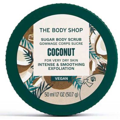 The Body Shop Body Scrub Coconut 17270 UNITED Kingdom carton @ 1 piece x 50ml