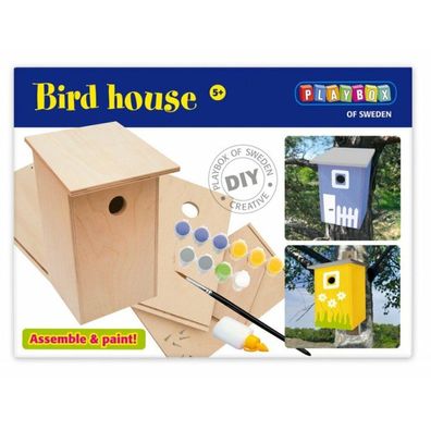 Playbox Vogelhaus (mit Farben)