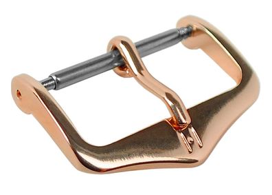 HIRSCH BUCKLE Tradition | Dornschließe Edelstahl rosé 16mm-22mm 31117