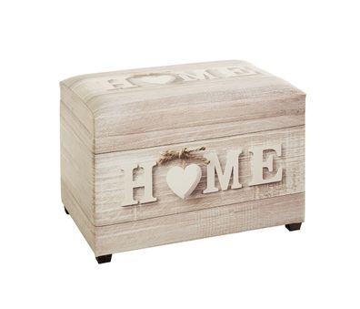 Sitztruhe Home 90 Motiv 58x42x39 cm