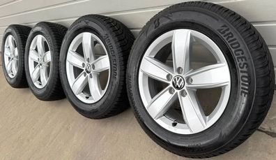 4x Original VW Tiguan II 5N AD1 All Space 17 Zoll Winterräder Corvara DOT23 7-7,8mm