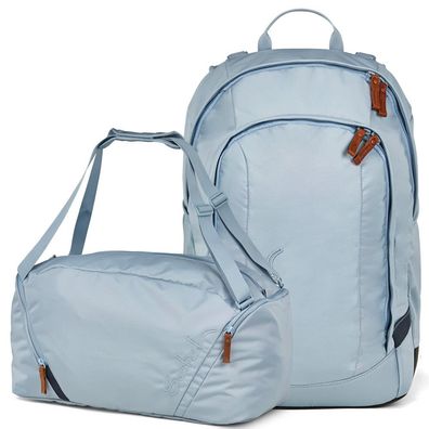 satch Air Set aus air + Sporttasche AirDuf-2025, Nordic Ice Blue, Mädchen & Jungen
