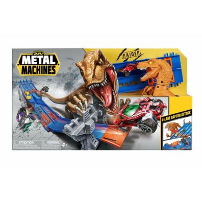Metal Machines - Spielset - 4-Spur-Raptor-Angriffsset (6740)
