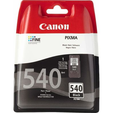 Canon Ink PG-540 PG540 Black Schwarz Blister mit Alarm (5225B004)