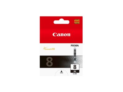 Canon Tintenpatrone CLI-8BK schwarz (ca. 280 Seiten)