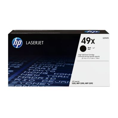 HP 49X Schwarz Original LaserJet Tonerkartusche