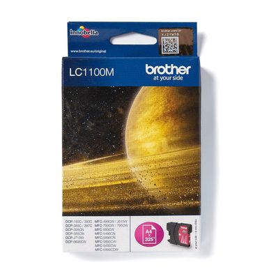 Brother Tintenpatrone LC-1100M Magenta (ca. 325 Seiten)