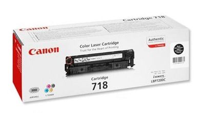 Canon Toner 718 schwarz Doppelpack (ca. 6800 Seiten)