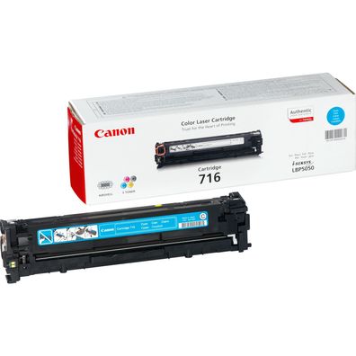 Canon Toner 716 C Cyan (ca. 1500 Seiten)