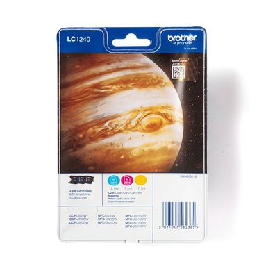 Brother Tintenpatronen LC-1240 Rainbowkit (je 1x M/C/Y)