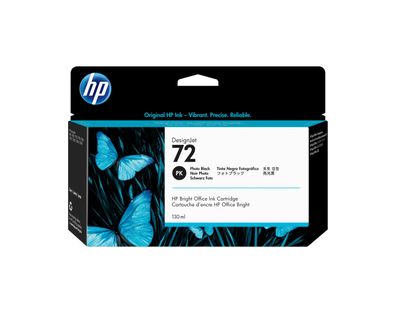 HP 72 Fotoschwarz Druckerpatrone, 130 ml