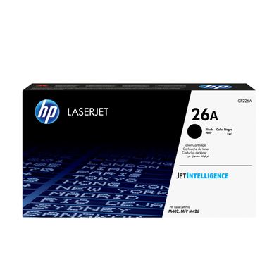 HP Toner 26A Schwarz (ca. 3.100 Seiten)