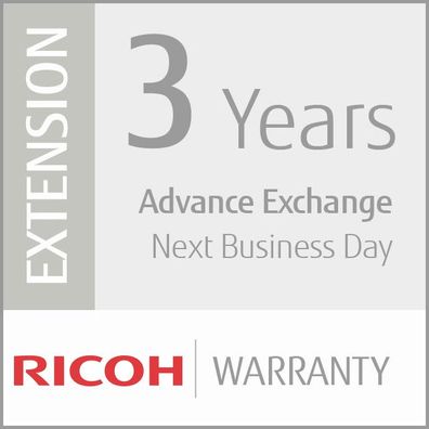 Fujitsu 3 Jahre Garantieverlängerung: Advance Exchange