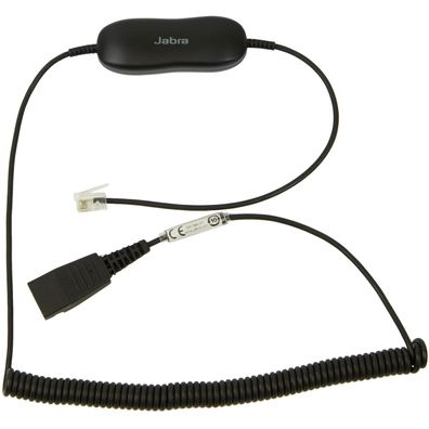 JABRA Anschlusskabel GN1216 (QD auf RJ9) gewendelt (für Avaya)
