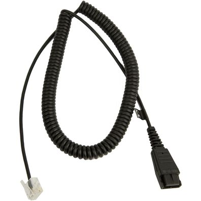 JABRA LINK™ Anschlussskabel QD auf RJ45, gewendelt (BIZ2400)