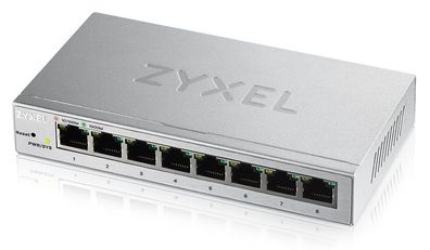 ZyXEL GS1200-8 8 Port Gigabit web / smart managed Switch