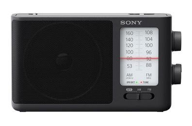 SONY tragbares Radio, ICF-506 schwarz