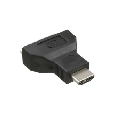 InLine® HDMI-DVI Adapter, HDMI Stecker auf DVI Buchse, schwarz