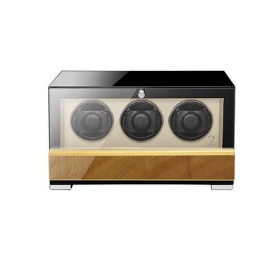 Modalo - 3303925G - Uhrenbeweger für 3 Uhren - Clasico Premium - golden phoebe