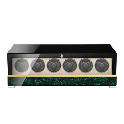 Modalo - 3306325G - Uhrenbeweger für 6 Uhren - Clasico Premium - malachit