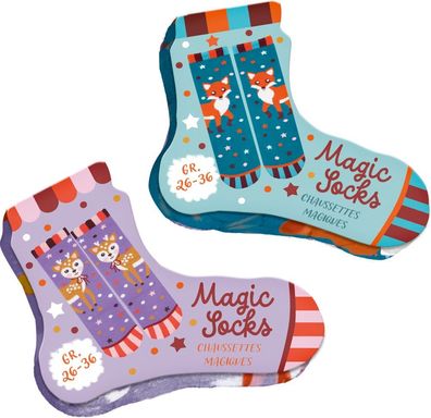 Magic Socks - Wintertiere im Weihnachtswald, Wald, Waldtiere 22910