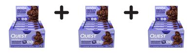 3 x Quest Nutrition Overload Bars (12x58g) Chocolate Explosion