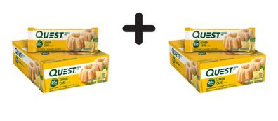 2 x Quest Nutrition Quest Bars (12x60g) Lemon Cake
