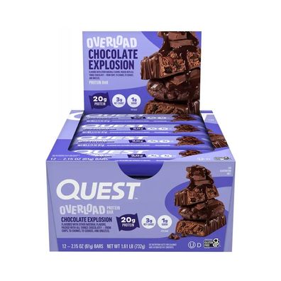 Quest Nutrition Overload Bars (12x58g) Chocolate Explosion