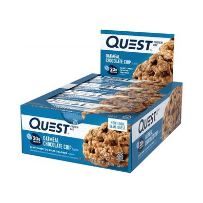 Quest Nutrition Quest Bars (12x60g) Oatmeal Chocolate Chip
