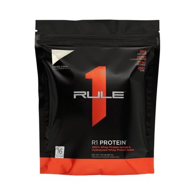 Rule1 R1 Protein Whey Isolate (1lbs) Vanilla Crème
