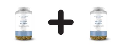 2 x Myprotein MyVitamins Active Women Multivitamin (120 tabs)