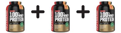 3 x Nutrend 100% Whey Protein, Mango + Vanilla - 2250g