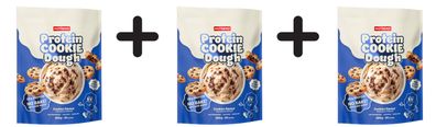 3 x Nutrend Protein Cookie Dough, Cookies - 800g