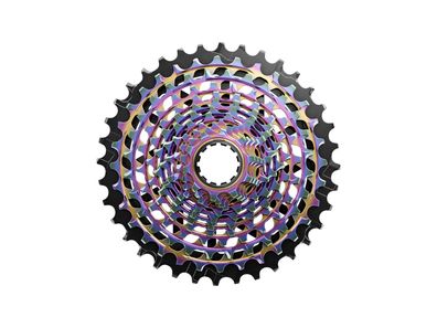 SRAM Kassettenzahnkranz "XG-1290 E1" 12-fach, CNC regenbogenfarb