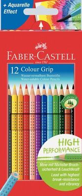 COLOUR GRIP 2001 Farbstifte 12er Etui, sortiert