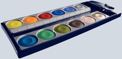 Pelikan Farbkasten 24er + 1 Tube Deckweiß