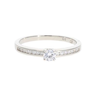 Damen Memoiré Ring 925 Silber Zirkonia JL10-07-3714